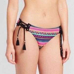 Shade & Shore Cheeky Bikini Bottom Side Tie XS